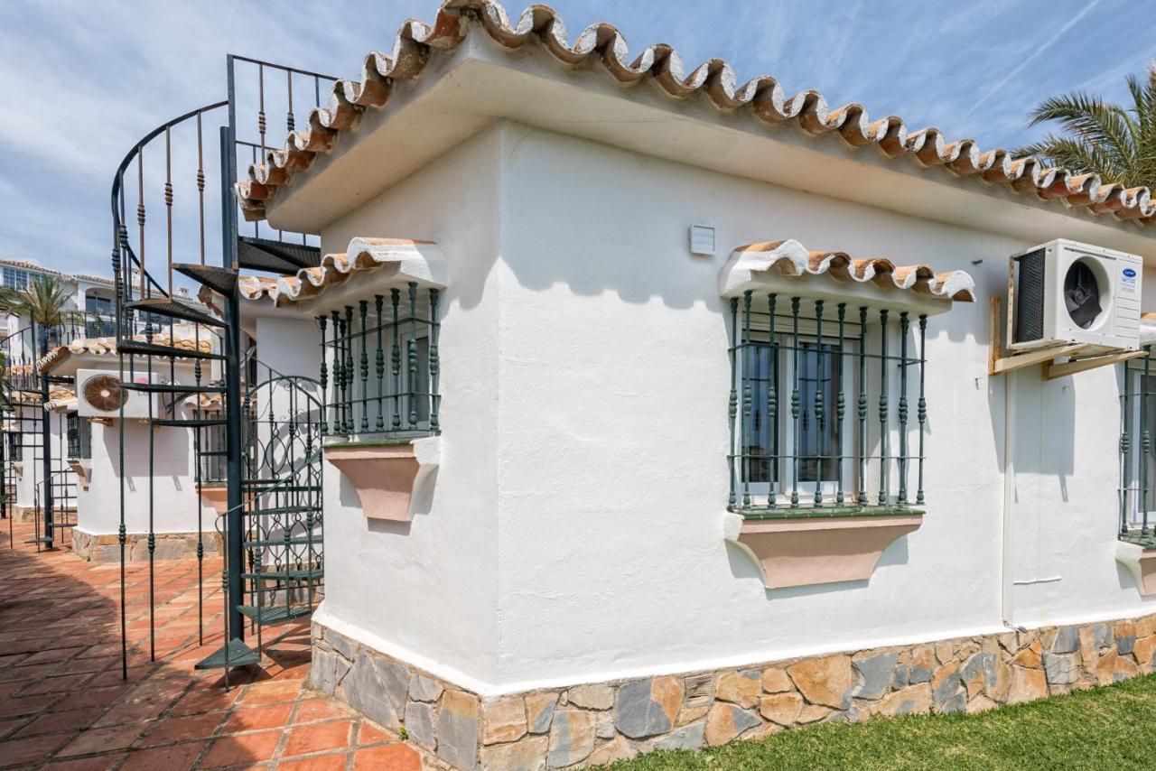 Villa Bungalow Sea View, Pool, Tennis, Beach 5Min Walk Mijas Exterior foto